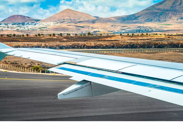 Runaway Tyre Rolls Across Lanzarote Airport Tarmac, Prompting Investigation