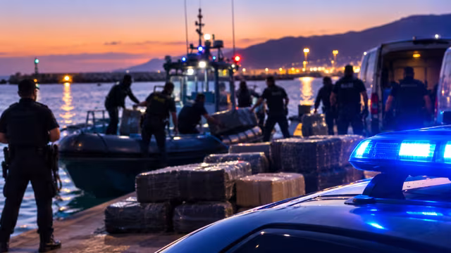 Major Drug Smuggling Operation in the Canary Islands Ends with 10 Arrests and 400kg Hashish Seizure