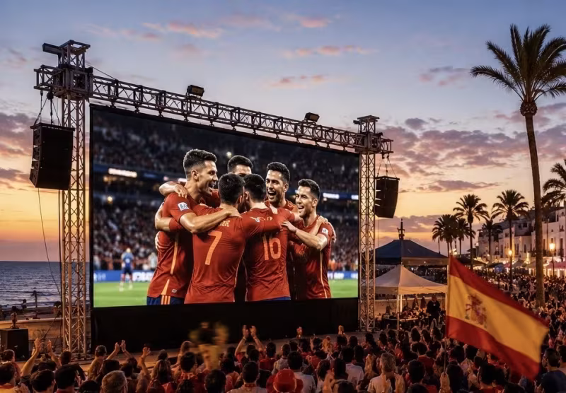 Lanzarote Gets Ready for Another Unforgettable Night as Spain Reach the World Cup Semi-Finals