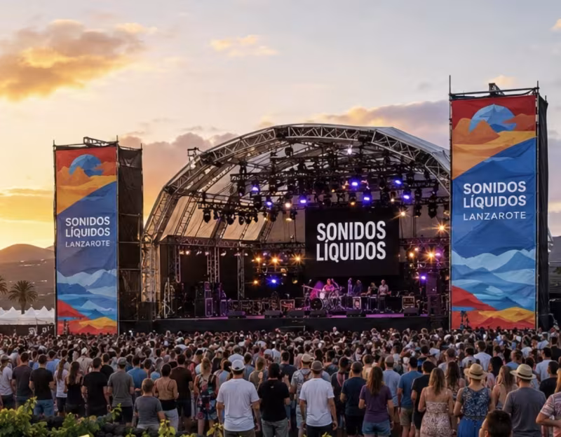 Sonidos Líquidos Returns to La Geria in 2027 After Weather-Forced Cancellation