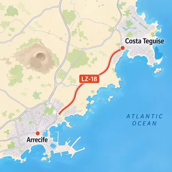 A long-awaited upgrade for a busy Lanzarote route