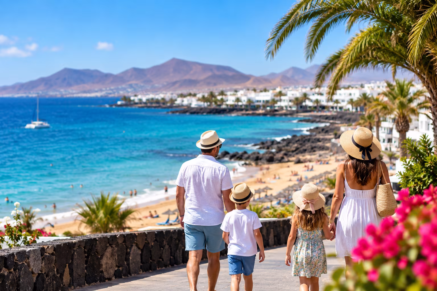 Lanzarote Ranks Among the Best European Holiday Destinations for British Families