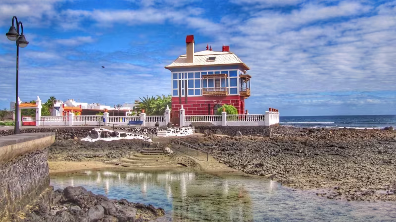 Casa Juanita.  The Dolls House in Arrieta