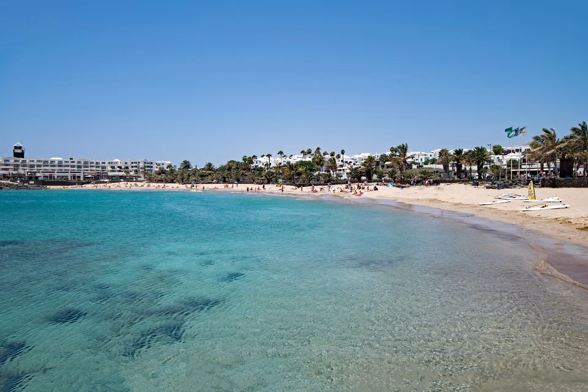 Playa de las Cucharas Beach in Lanzarote