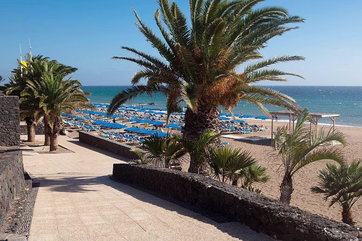 Playa Grande Beach in Puerto del Carmen