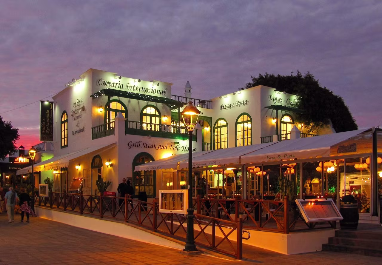 Restaurants in Costa Teguise